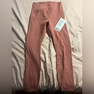 NWT LULULEMON INSTILL HIGH-RISE TIGHT 25" Brier Rose Size: 6